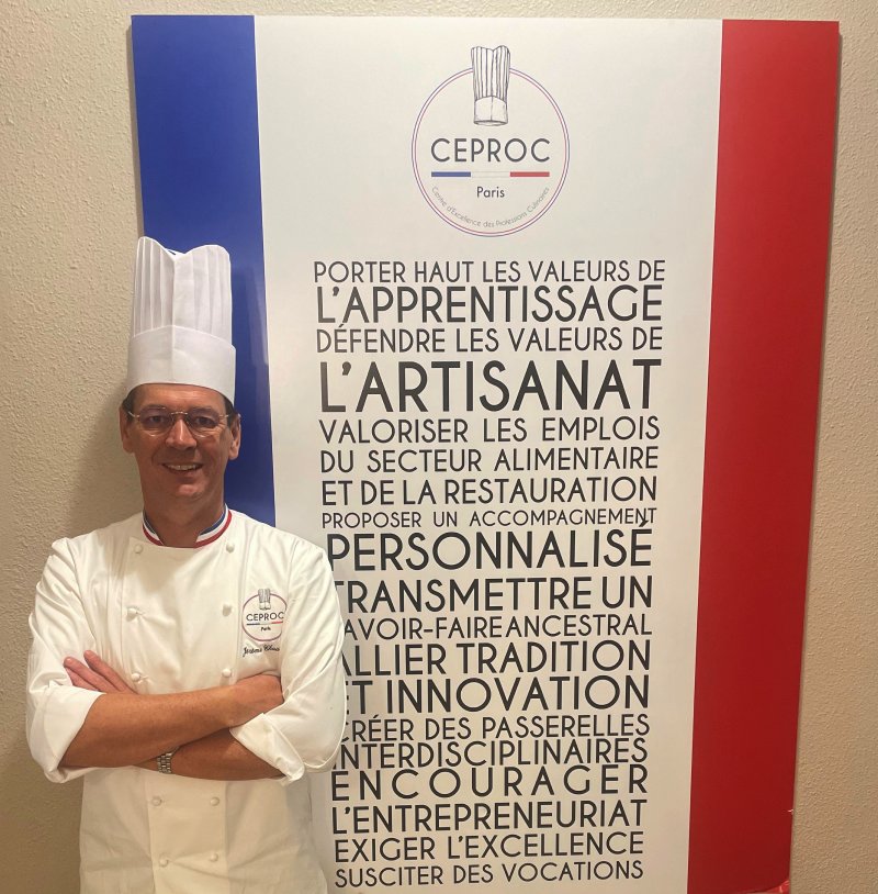 LE MOF PATISSIER JEROME CHAUCESSE REJOINT LE CEPROC